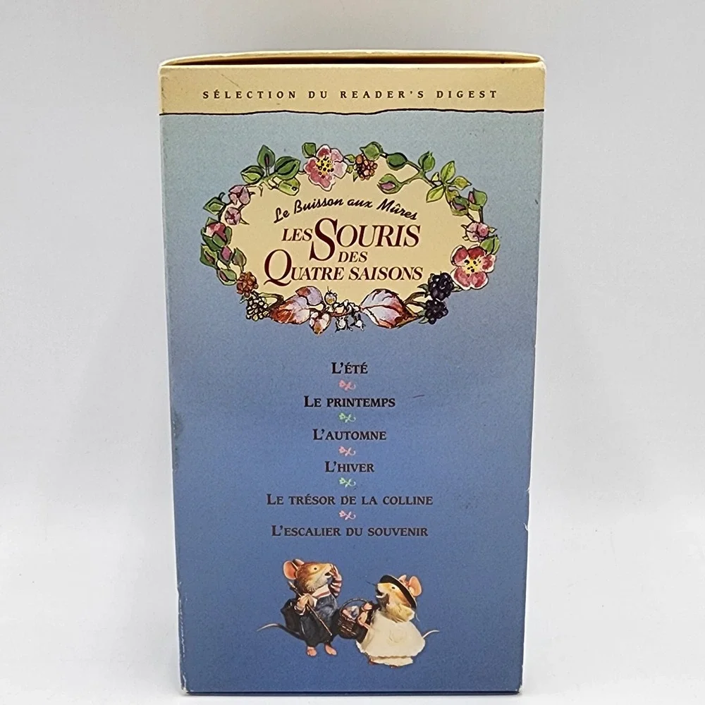 Les Souris des Quatre Saisons – Le Buisson aux Mûres – VHS FR – Readers Digest - Picture 1 of 5